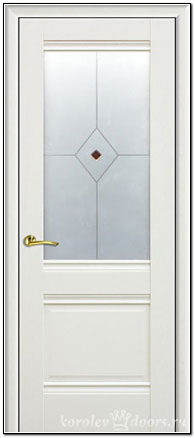 Profil Doors Модель 2x Белый ясень Со стеклом