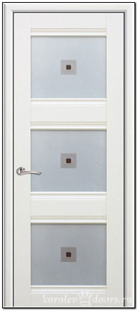 Profil Doors Модель 4x Белый ясень Со стеклом