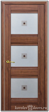 Profil Doors Модель 4x Светлый орех Со стеклом