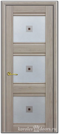 Profil Doors Модель 4x Серый дуб Со стеклом