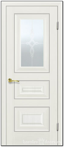Profil Doors Модель 26x Белый ясень Со стеклом