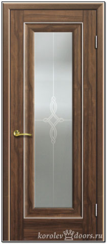 Profil Doors Модель 24x Светлый орех Со стеклом