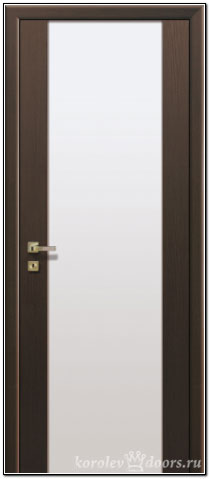 Profil Doors Модель 8x Малага черри кроскут Со стеклом