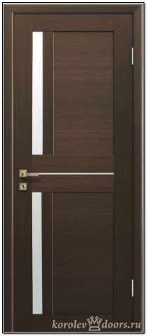 Profil Doors Модель 19x Малага черри кроскут Со стеклом