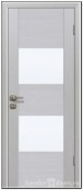 Profil Doors Модель 21x, Белый лак, Эш Вайт мелинга